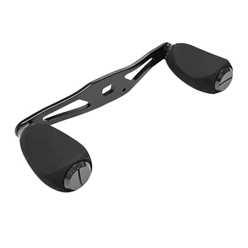 Mewutal Black Baitcasting Reel Handle Replacement Parts - Fishing Gear Accessory