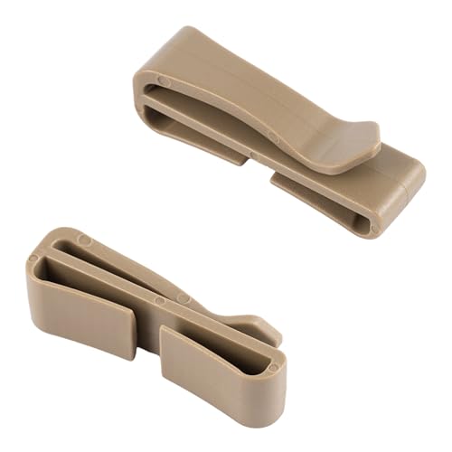 1" Tactical Backpack Clip Holder - Khaki Webbing Keeper