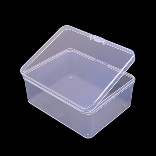2PCS Clear Plastic Game Card Storage Box - High Capacity Holder