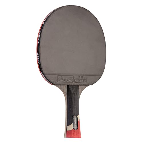 Pro Carbon Table Tennis Racket - Raptor Performance - Red