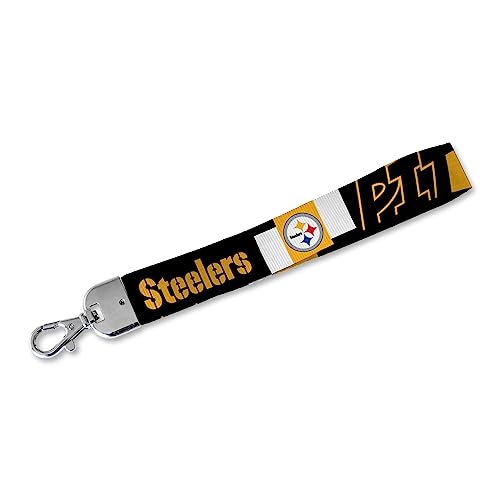 Rico Industries NFL Football Standard Wrist Lanyard Key Chain, Cute