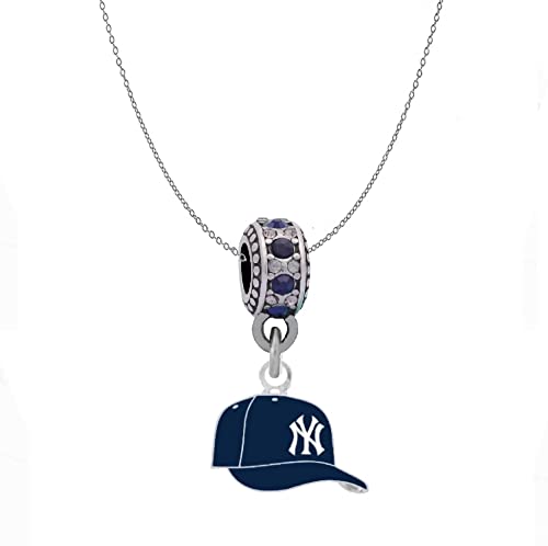 New York Yankees Ball Cap Charm for Bracelets & Necklaces