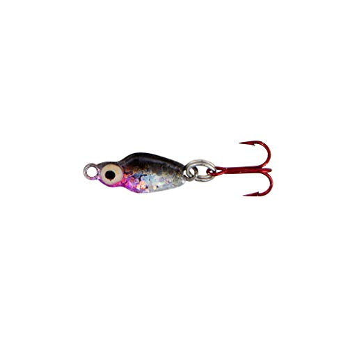 Frostee Jigging Spoon Ice Fishing Lure - 1/16-Ounce, Silver Shiner