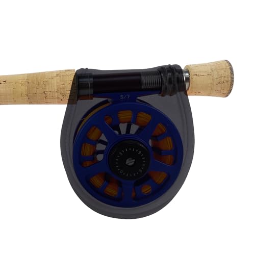 Neoprene Fly Fishing Reel Case Pouch - 3/4 Size, Black
