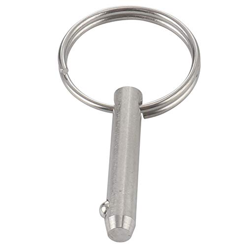 2 Pcs Quick Release Pin - 1/4" Diameter, 1" Usable Length