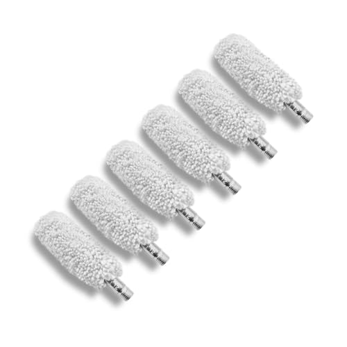 Gun Cleaning Kit - 6 Cotton Brushes for 12 Gauge Shotgun