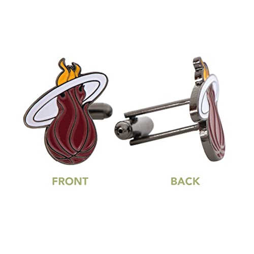 Miami Heat Cufflinks - NBA Basketball Team Formal Wear
