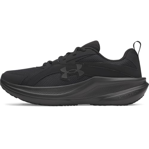 Men's Charged+ Assert 11 Running Shoes - Black/Black/Black - Size 10.5