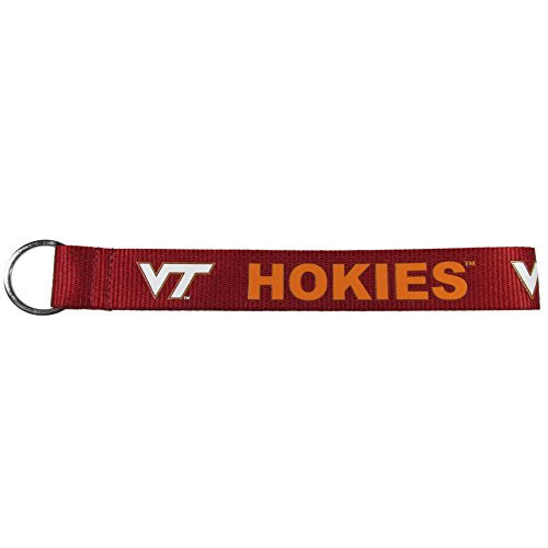 Virginia Tech Hokies Lanyard Key Chain - 8 Inches Red