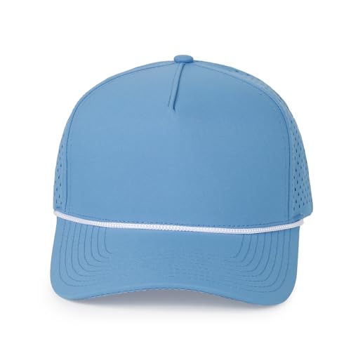 HH HOFNEN Quick Dry Blue/Navy/Dark Gray Baseball & Trucker Snapback Hat for Men Women - Listing #4
