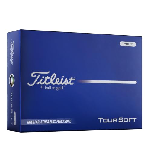 Tour Soft Golf Balls - White | Incredible Soft Feel & Distance