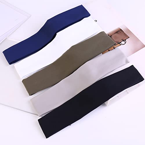 5 Pack Moisture Wicking Sports Headbands for Men & Women