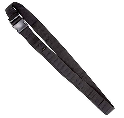 Shotgun Shell Belt Holder for 25 Shells - Adjustable Black