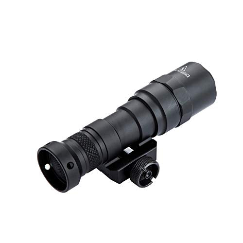 Assletes Weapon Light Picatinny Flashlight with Constant and Momentary Output, Pressure Switch, 20mm Mount Rail