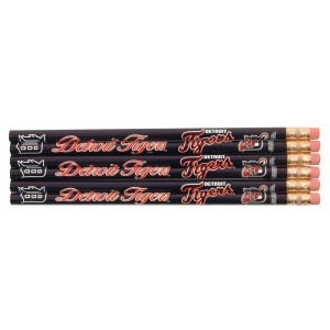 Detroit Tigers MLB Pencil Set - 6 Pack