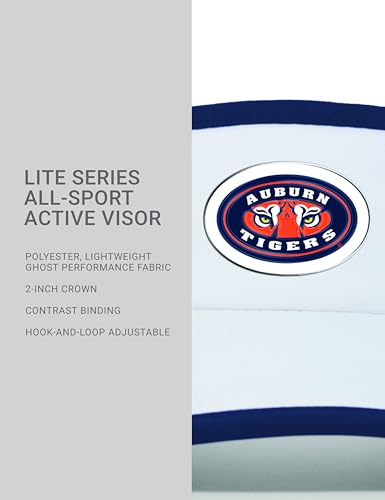 Performance Hook-and-Loop Visor - Auburn Tigers / One Size