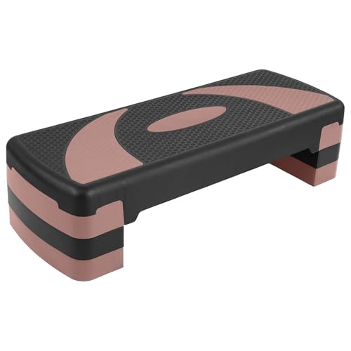 31" Aerobic Step Platform - Adjustable Height, Pearly Pink