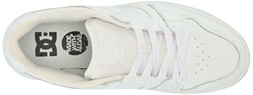 Manteca 4 Platform- White/White- 5.5
