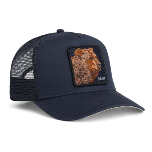 Goorin Bros Men's The Farm A-Frame Trucker Cap Baseball Hat - One Size / Bear Edge