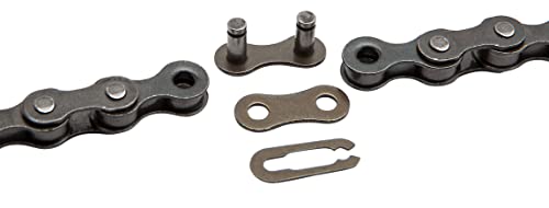 Steel Replacement Bike Chain - 1/2" x 1/8" - 112 Links - Single Speed