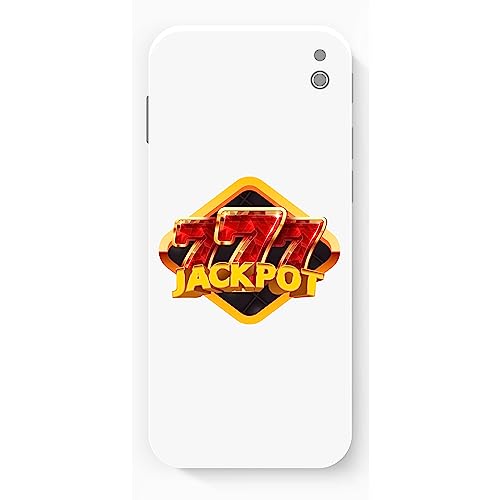 Triple 777 Jackpot Sticker | Casino Slot Machine Gambling Decal for Home Decor, Wall, Window, Car (5" x 4")