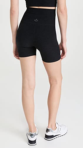Beyond Yoga Women's Spacedye Keep Pace 5" Short - Small / Darkest Night