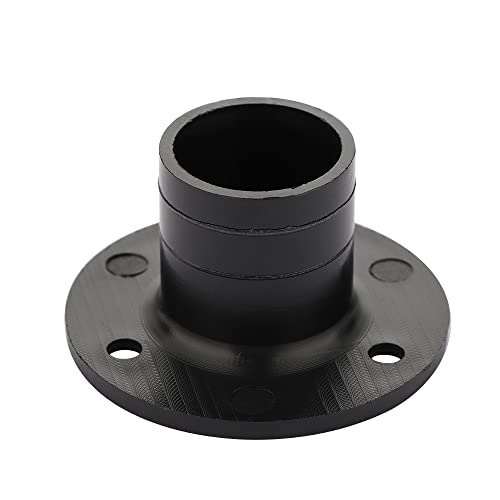 Small Nylon Boat Floor Deck Drain - 53 x 30mm, Black, 2 Pcs