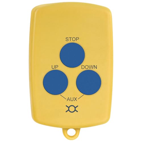 Snooweerin 7240 Boat Lift Remote Control Waterproof 3-Button Wireless Dock Remote