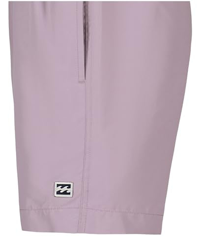Billabong Boys' Layback 4-Way Stretch UPF 50+ Purple Ash Swim Trunks - Size 14-16