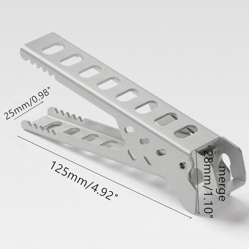 Camping Pot Gripper Clip - Lightweight Aluminum Alloy Tool