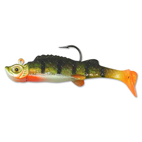 Mimic Minnow Jig - 1/4 Oz Stand-Up Fishing Lure - Firetiger