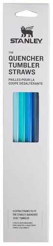 Reusable Replacement Straws for 30oz Tumblers - Blue Multi Pack (4 Straws)
