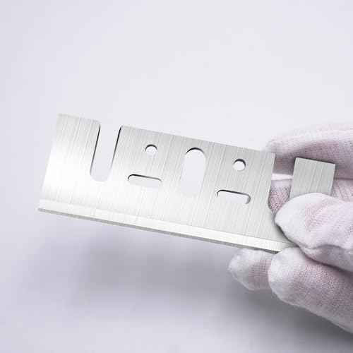 3-1/4 Inch Carbide Planer Blades, 82mm TCT Replacement Knives, Compatible with DeWalt, Makita, Bosch, Ryobi, Hitachi Hand-Held Planers (1900B)