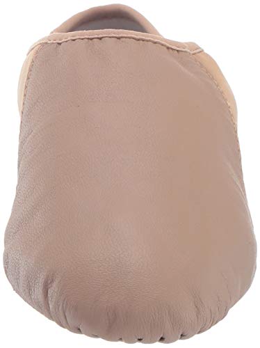 Bloch Neo-Flex Women's Tan Leather Jazz Dance Shoes Slip-On - Size 8