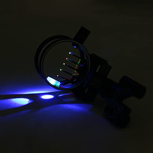 Archery Bow Sight LED Light - 3/8-32 Thread Universal Compound Bow Accessory - 1pcs