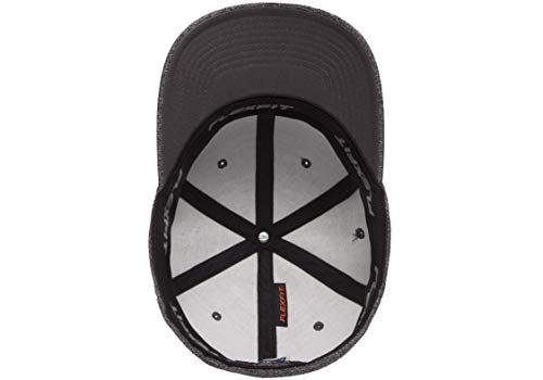 Flexfit Melange Fitted Cap Small-Medium Dark Heather