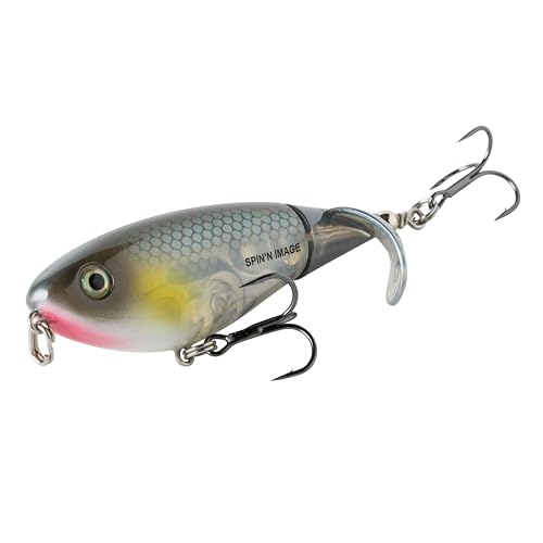 Topwater Lure - Heddon Spin'N Image - Blue Shad - 3.5"