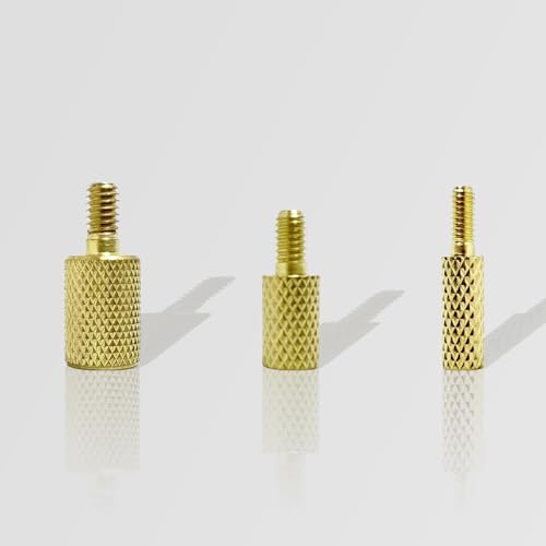 Brass Thread Adapter Set - 5-40 to 8-32, 8-32 to 5/16-27, 8-32 to 10-32