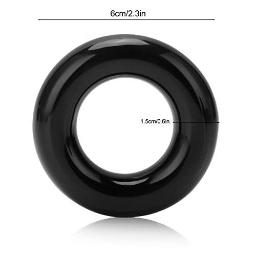 Golf Weighted Swing Rings - Black Golf Club Warm-Up Weight Rings