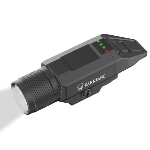 DarkFang White Low Profile 1500 Lumen Tactical Rifle/Shotgun Light