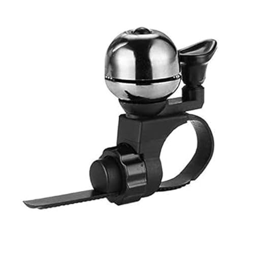 Adjustable Bicycle Bell - Loud & Clear Sound - Titanium Gray