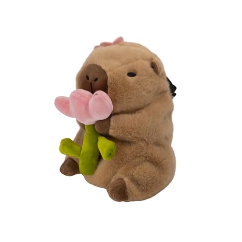 CHALKMATE Capybara Flower Plush Chalk Bag for Climbing & Bouldering