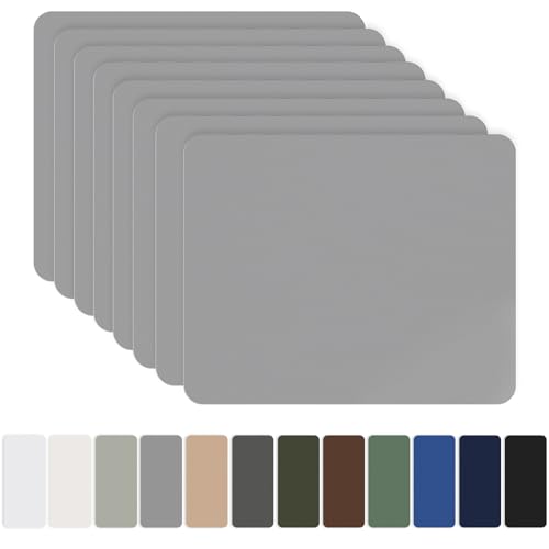 OAZ Gray Nylon Repair Patches - 8 Self-Adhesive Tent & Clothing Gear Repair Kit, 7.87x5.9 Inches