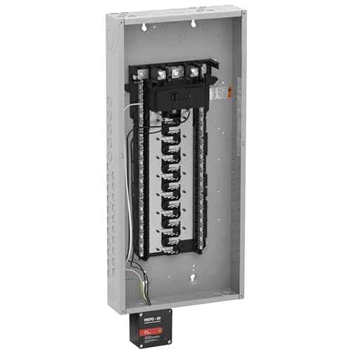 HSPD Square Whole Home Surge Protective Device, Type 1 SPD, Whole House Surge Protector, AC Surge Protection, 120/240VAC (HSPD-50)