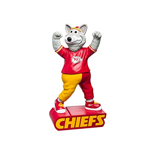 Kansas City Chiefs Mascot Garden Statue - Hand-Painted Polystone