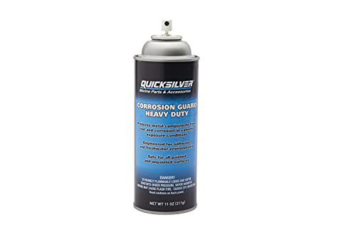 Quicksilver Corrosion Guard Engine Protectant Spray 12oz - Water-Resistant Metal Coating