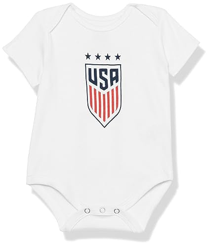 USA National Team Soccer Onesie - Megan Rapinoe - White - 3-6 Months