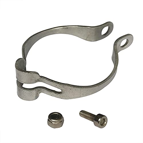Albedel 4 Sets 25.4 mm Metal Ring Frame Cable Guides for Bike Brake/Shift Derailleur