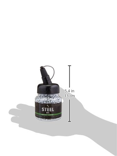 Zinc-Plated Steel BBs, 177 Cal, 5.1 Grains, 2500 Count