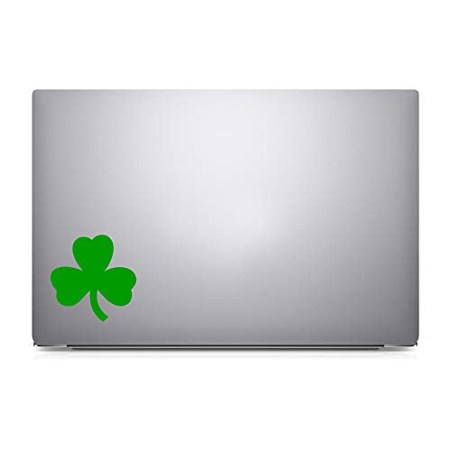 Shamrock Clover Vinyl Sticker Decal - 2" x 2" Green